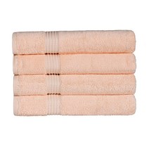 SGF슈페리어 SUPERIOR 10피스 세안 수건 세트 이집트 면 피치 113068 가성비, Bath Towel_Peach, Peach