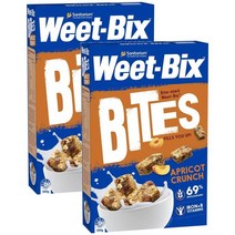 Weetbix Cereal Bites 위트빅스 시리얼 바이츠 애프리콧 크런치 500g 2팩