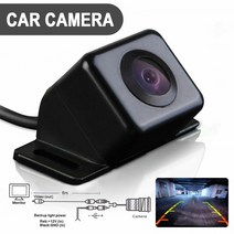 사이드블랙박스 화물차 3채널 블랙박스 hd 170 ° 자동차 후면보기 카메라 반전 자동차 8 led 야간 투시경 주차 모니터링 ccd 방수 광각 백업 카메라 호환, SD403, 12v
