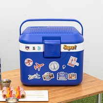 아이스박스 차량용 낚시용 캠핑용 아이스쿨러 (DIY 스티커포함) (9.5L/17L/22L 3종 택1), 아이스박스 17L