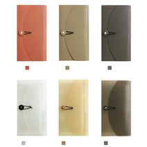 사무실 학교 경리부 영수증 통장 포켓 정리함 케이스 어린이집 화일철, 1개, 블랙클리어