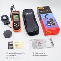 조도계 디지털 조도계 조도측정기 밝기측정기 전문가용 휴대용 조도계 조명측정기 디지털 조명 측정기 handheld lcd fotometro photography max min, 룩소메트로