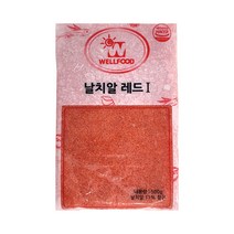 날치알 레드 500g 냉동 대용량 업소용 초밥재료 현이, 1팩