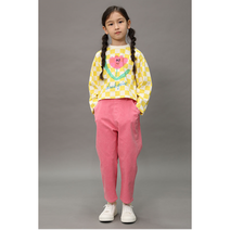 [매직에디션HU]덕콰이어트 DQ33-PT104PK 커브핏 튤립 팬츠 FW 가을신상 23년 바지 팬츠 아동복 현대울산