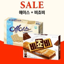 해태 에이스 뉴욕치즈케이크맛364g + 오리온 비쵸비 125g, 3세트(에이스뉴욕치즈3개+비쵸비3개)