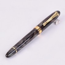 Jinhao x450 클래식 두꺼운 바디 1.0mm 구부러진 펜촉 서예 펜 고품질 금속 만년필 럭셔리 잉크 선물 펜 쓰기, 18