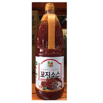 길거리포장마차 닭꼬치소스2.1kg 순한맛 염통 닭꼬지양념 강정