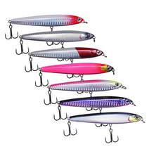 로켓 펜슬 미노우 슬로우싱킹 농어 삼치 알리낚시, 2 silver, 18g