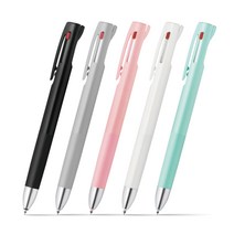 ZEBRA 블렌 3색 유성 볼펜 0.5mm 0.7mm B3AS88, 0.7, 블랙 (블렌 3C)