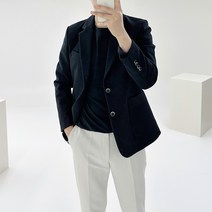 아도르클래식 피렌체 울 모직 봄 가을 겨울 캐주얼 슬림핏 빅사이즈 자켓