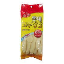 롯데 고무장갑 핑크, 미니(XS), 1개