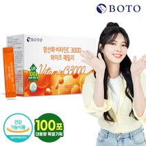 [보뚜] 항산화 비타민C 3000 와이즈 패밀리 100포 x 1박스, 단품, 단품