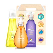 메소드 핸드워시 주방세제 다목적세정제 3종세트 한정특가