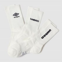 UMBRO 변형 로고 에센셜3PACK크루 스위트콘 (UO123CSC14)