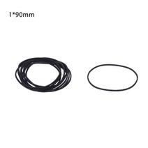 LP 비닐 레코드 플레이어 용 1mm 플랫 드라이브 벨트 턴테이블 포노 턴테이블 10pcs, I