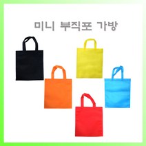 미니 부직포가방 부직포주머니 어린이가방 유치원단체 인쇄가능 진영유통, 스카이