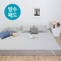 대우침장 고정밴딩 순면 누빔 패밀리침대 방수패드 200 x