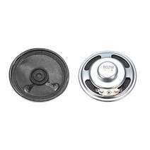 Uxcell 2W 8 Ohm DIY 마그네틱 스피커 50mm 원형 교체 라우드스피커 2개, 단일