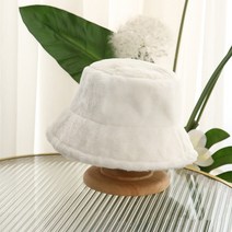 천잠 소프트 밍크 에코퍼 겨울 방한 벙거지 양털 버킷햇 모자