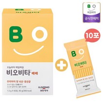 비오비타 배배 유산균 60포(2개월분)+GIFT 10포, 1.5g x60포+10포
