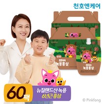 천호엔케어 튼튼쑥쑥 어린이 녹용홍삼즙, 40ml, 60개