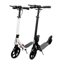 킨즈 프로 킥보드 초등학생 어린이 성인 두발 수동 주니어, 킨즈프로킥보드-블랙