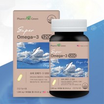 팜그린 슈퍼 오메가 3 비타민 D E 함유 180캡슐 활력