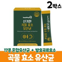 발효 곡물 효소 유산균 아밀라아제 라파아제 분말 효소균, 2박스, 30포