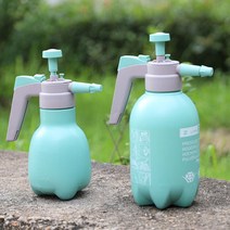 세차 압축 분무기 세차용 셀프 폼건 원예 물뿌리개, 2L, 투명블랙