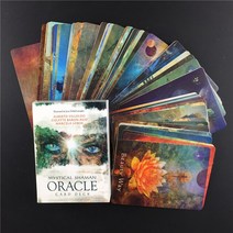 비밀 언어 동물 오라클 카드 타로 데스크 게임 영어 가이드 북 운명 운세 보드, [03] 64pcs TS02