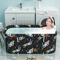 레인워크 이동식 반신욕조 접이식욕조 간이 욕조 사우나 대형, (말)