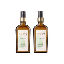 미라클 아르간 헤어오일 에센스 새틴 100ml X2개