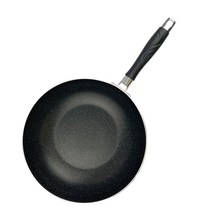베네첸 국산 일반 마블코팅 튀김팬 궁중팬 튀김팬 웍 업소용 20cm 24cm 26cm 28cm 30cm 32cm, W32cm, 1개
