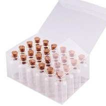 미니 코르크마개 유리병 공병 5m 24개 보관병 샘플병