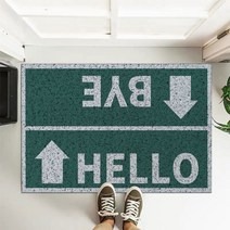 현관 코일 매트 발매트 피로방지 웰컴 어서오세요 욕실 카페 매장 가게 발판 상가, G, 80x120센티미터