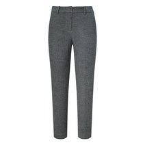 헤지스레이디스 (HSPA2D906) 조직감 폴리혼방 일자핏 팬츠