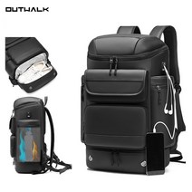 OUTWALK 다기능 캐주얼 비즈니스 팩백 운동화 독립 수남공간 아우도어 방수