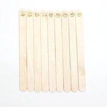 우드 책갈피B [10개 1set], 펭꾸, 레드／주문제작