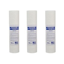 Pp면 필터 정수기 부품 역삼 투 시스템 용 침전물 5 미크론 2.5 quotx 10quot 카트리지, [01] 3pcs