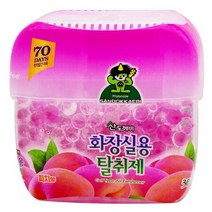 산도깨비 화장실용 탈취제-피치향 300g, 상세페이지 참조