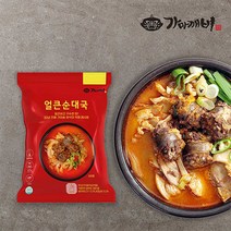 가마깨비 얼큰순대국 600g x 4팩 일타 해장 한끼 식사 술안주, 4개