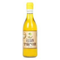 장수텃밭 아침에 한숟갈 건강 생들기름 350ml, 1병