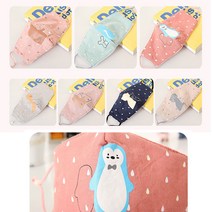 어린이 순면100% 마스크 귀조절고무패킹 사이즈조절 패션마스크 아동 유아 방역마스크 면마스크