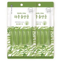 네츄럴코어 하루유산균 강아지껌 6p, 클로렐라, 2개