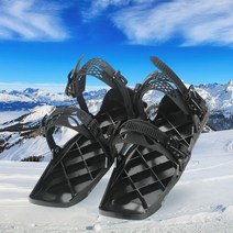 인라인 숏스키 스노우 스키화 부츠 스키에이트 휴대용 스노우블레이드 스키 신발 내구성 안정적인 짧은 스노우스케이트 파크 야외 활동 내리막 뒤뜰 어린이용