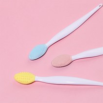 클렌징 블랙헤드 제거 실리콘 브러쉬 1+1, 핑크