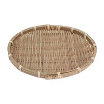 대나무 상추채반 타원형 28cm