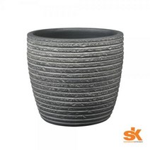 [바보사랑] 독일 명품 세라믹 인테리어화분 포르토 팟(22cm), 사이즈/색상:22cm/와이프드크림