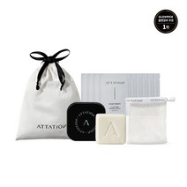 어테이션 에코 트래블 키트 7종 세트, 미니 익모초 허브 릴리프 올인원 샴푸바