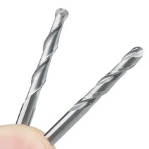 4mm 2 플루트 나선형 볼 노즈 엔드 밀 CNC 라우터 비트 50 개 목재 커터 도구, 02 50Pcs 4X15